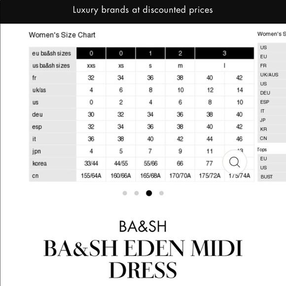 Ba&sh Macha Floral Midi Wrap Dress In Marine - Picture 12 of 13